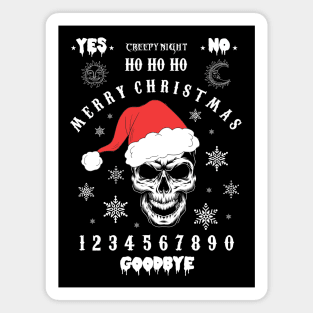 Christmas Ouija Board Magnet